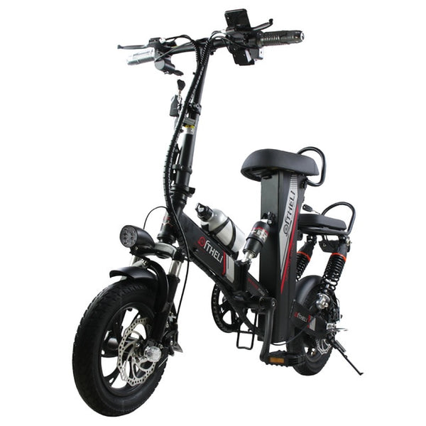 mini electric bike 12-inch power folding scooter adult small generation drive electric bicycle lithium battery electric bike