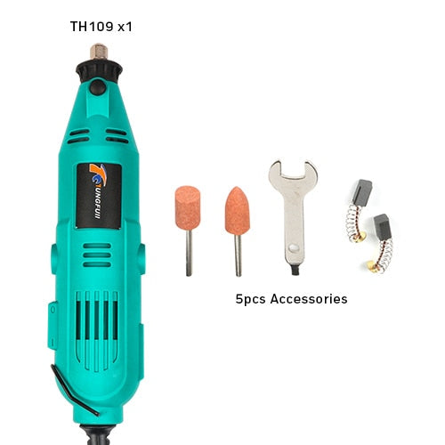 Tungfull mini electric drill accessories drill bits woodworking tools Variable Speed Electric Rotary Tool  Mini Drill Grinder